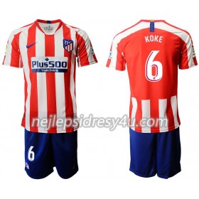 Fotbalový Dres Atlético Madrid Koke 6 Dětské Domácí 2019/20